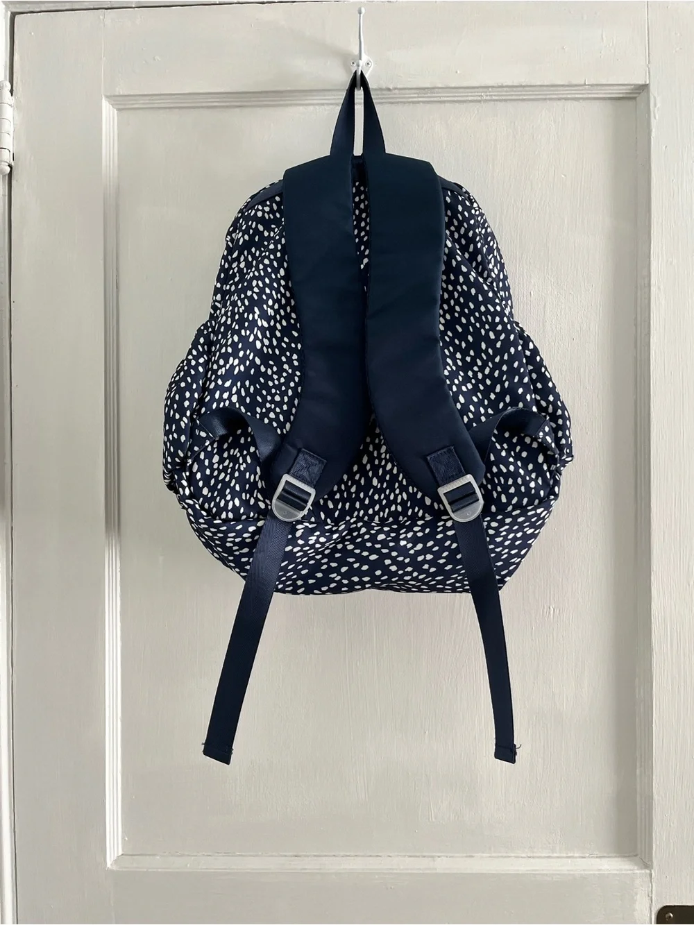 Ame & Lulu Navy Polka Dot Tennis Backpack